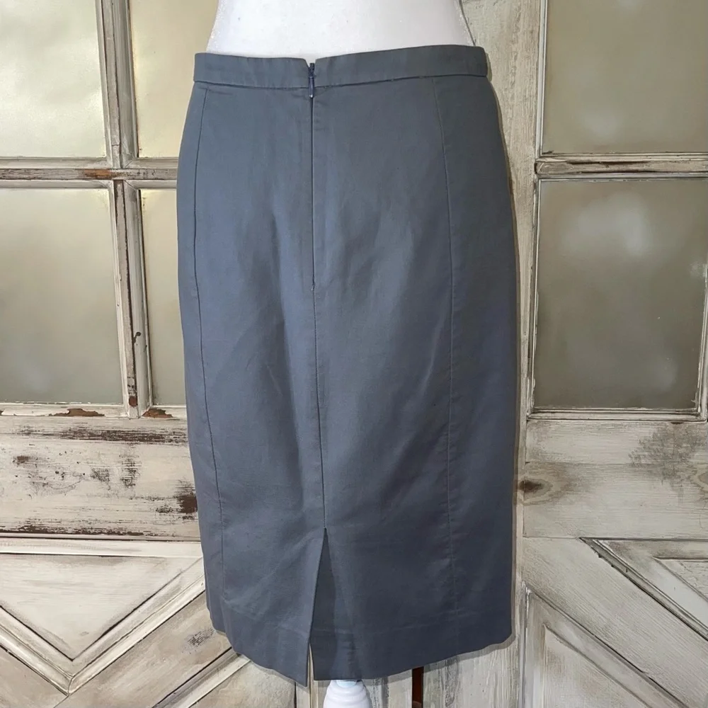 J. Crew gray pencil skirt size 0